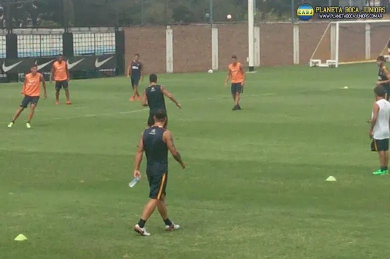 Osvaldo, esta mañana en Casa Amarilla. Foto: @battlebornok (Twitter)