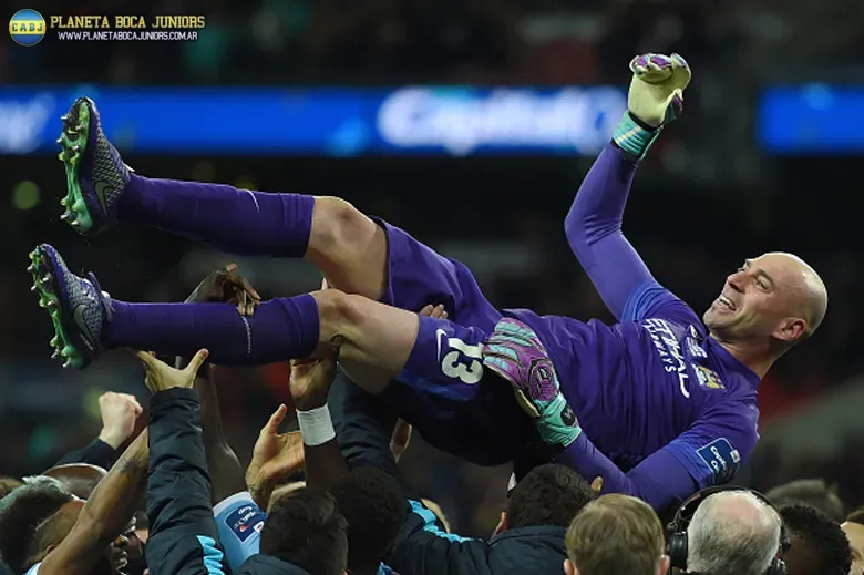 Caballero atajó tres penales. Foto: Gettyimages.