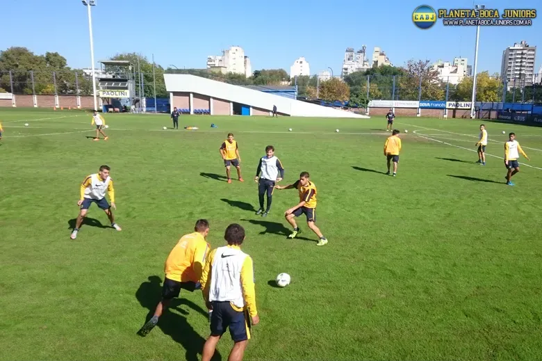 Boca se prepara para recibir a River.