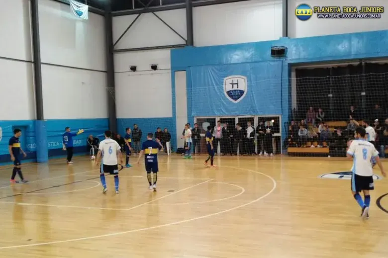 Boca empató ante Hebraica. Foto: Pasión Futsal.