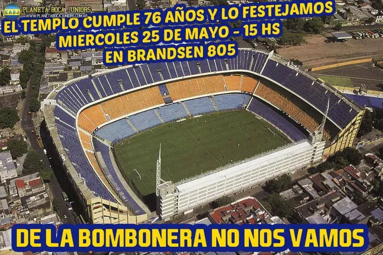 ¡Vení a celebrar un año más del Templo!