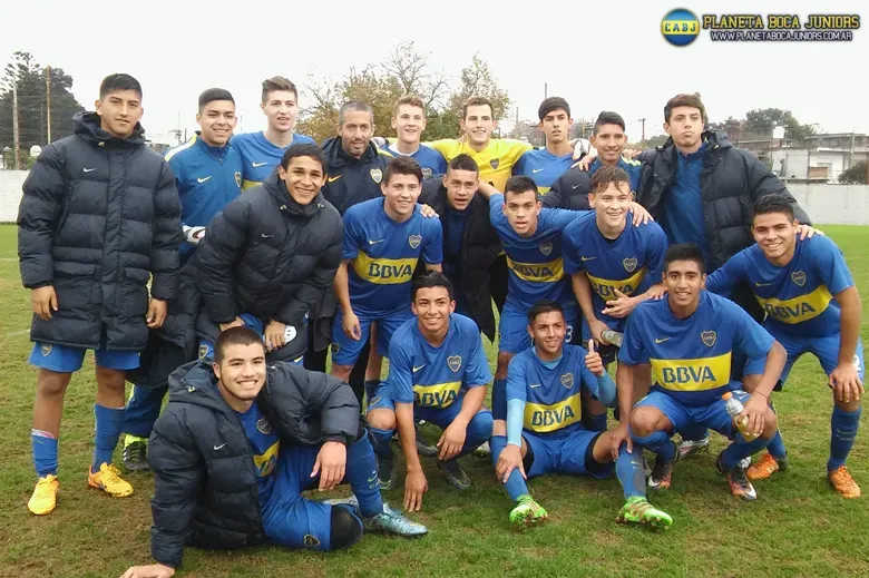 La séptima división luego de golear a San Lorenzo.