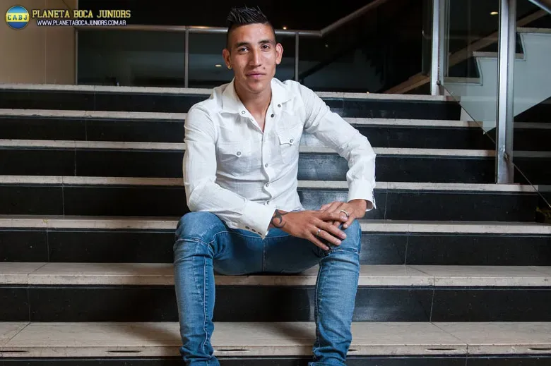 Centurión, nuevo jugador de Boca Juniors.