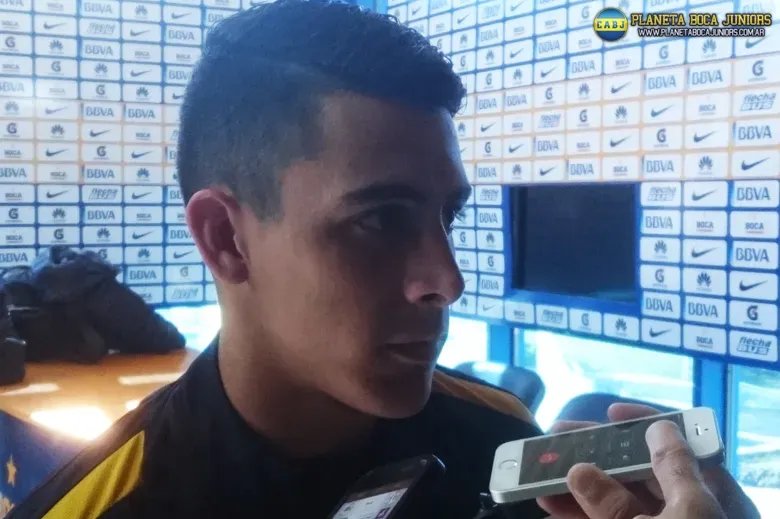 Pavón habló con la prensa.
