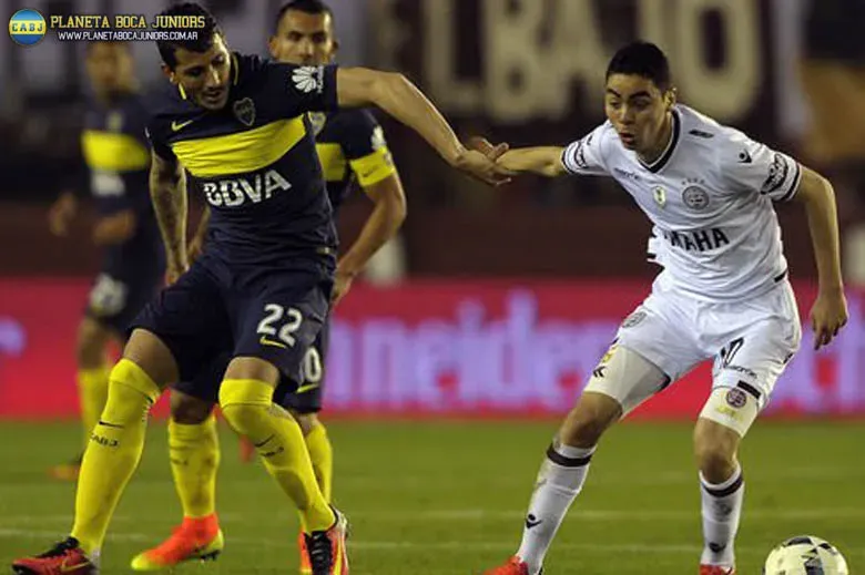 El 22 en acción.