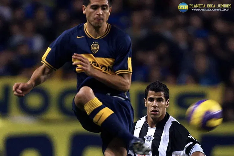 Riquelme, en el último duelo entre ambos equipos.