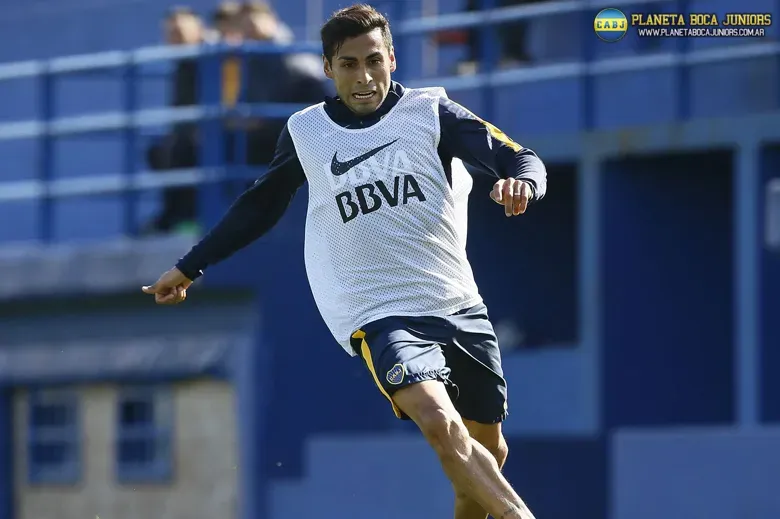 Carrizo, en plena práctica. Foto: Prensa C.A.B.J.