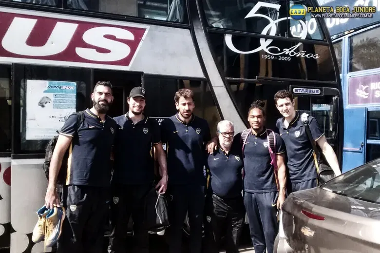 Parte del equipo que viajó a Zárate. Foto: Daniel Ibañez.