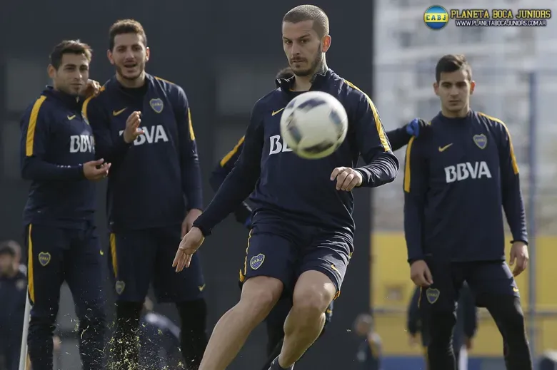 Benedetto podría ser titular ante Godoy Cruz. Foto: Prensa C.A.B.J.