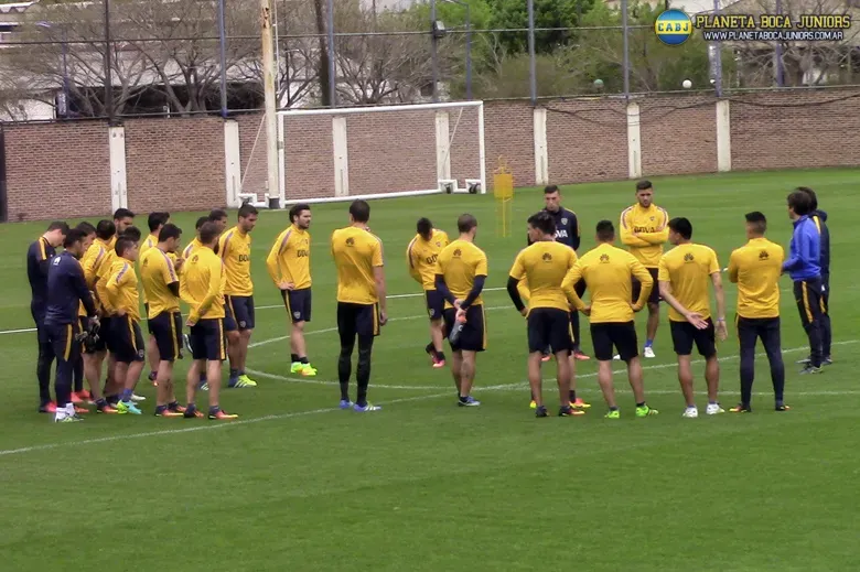 El plantel trabajó en Casa Amarilla.
