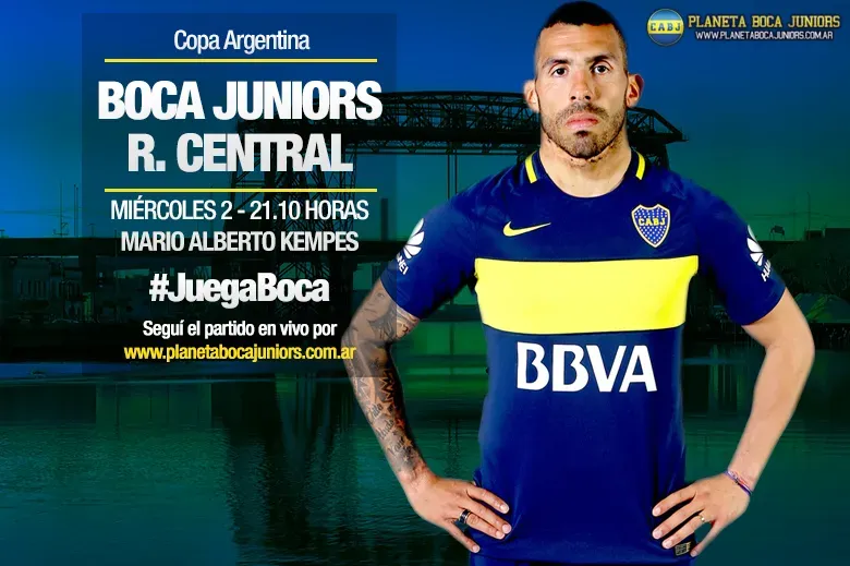 Boca se mide con Central.