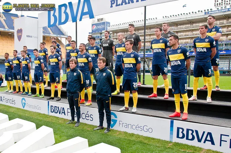 El plantel fue de menor a mayor. Foto: Prensa C.A.B.J.
