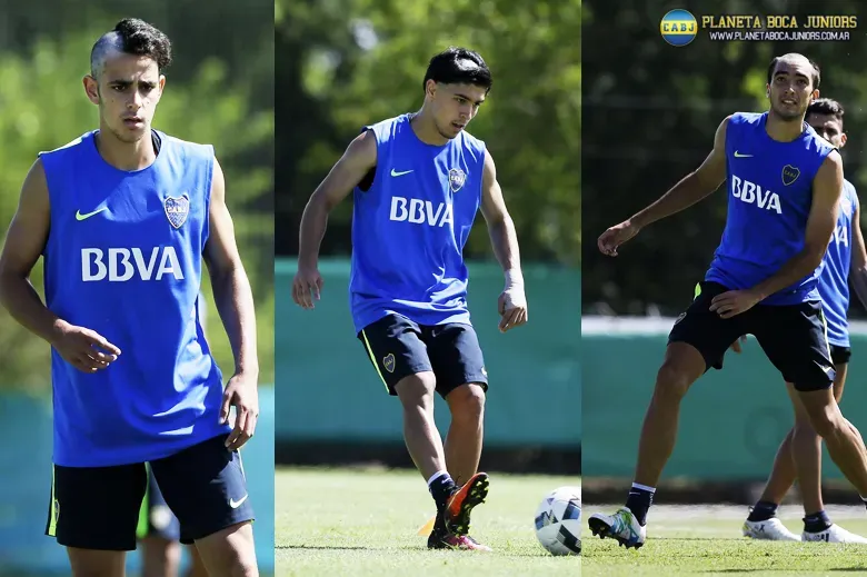 Los más chicos fueron bautizados por sus compañeros. Foto: Prensa CA.B.J.