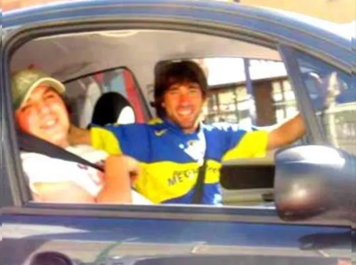 Pavone apareció con una camiseta de Boca hace varios años. (Archivo}