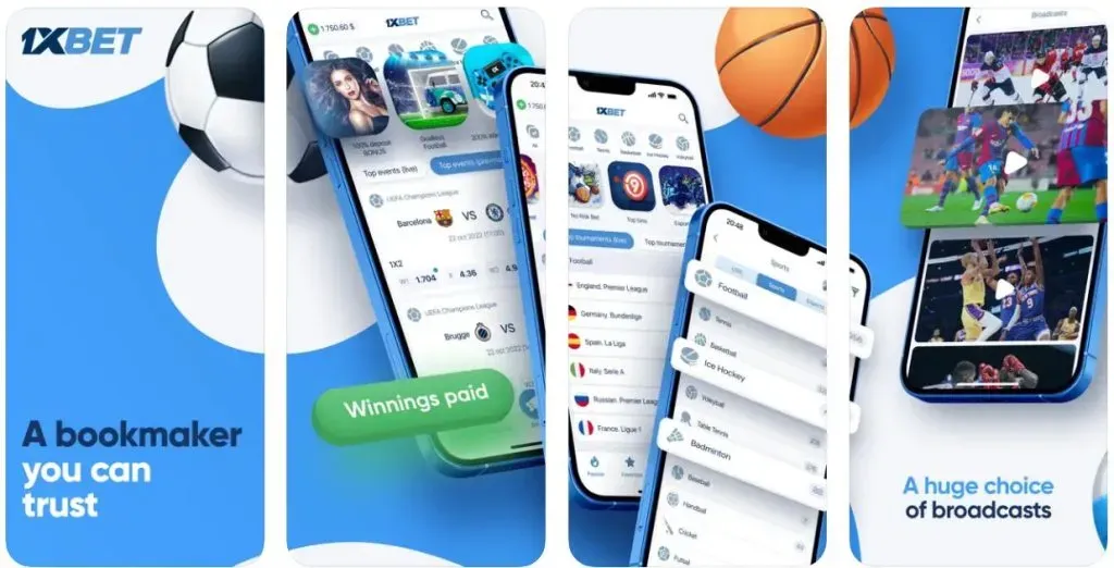 1xbet app