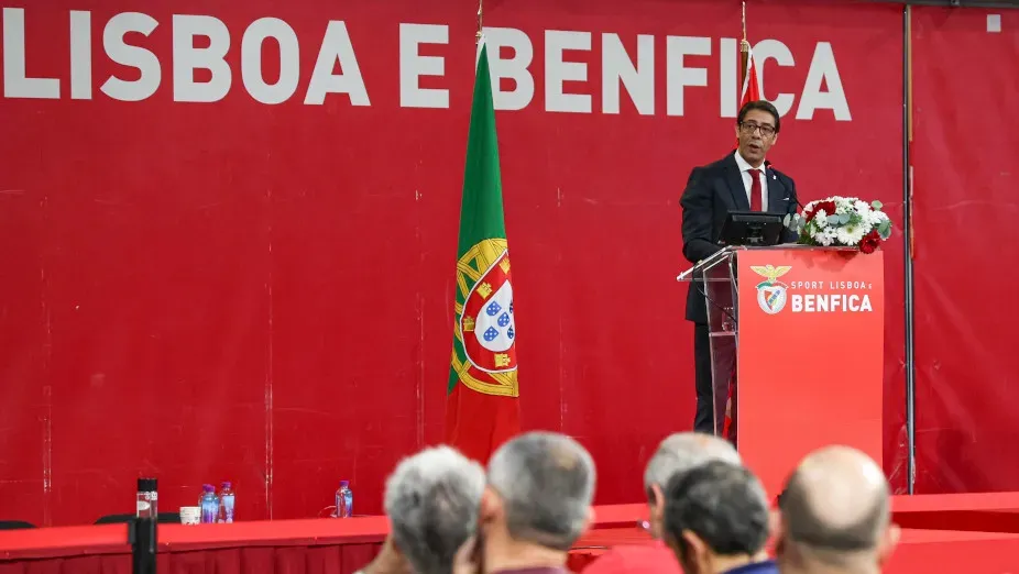 Rui Costa, presidente do Benfica. Foto: SL Benfica
