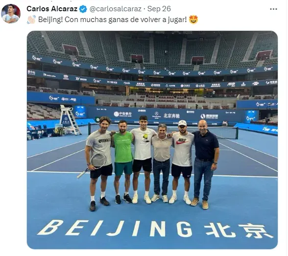 Alcaraz estreia nesta 6ª de grandes jogos no ATP de Pequim - Tenis
