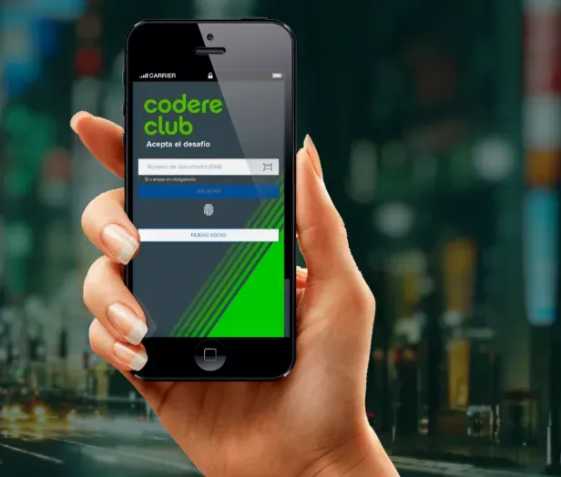 Captura realizada desde la web de Codere el 20/10/2024