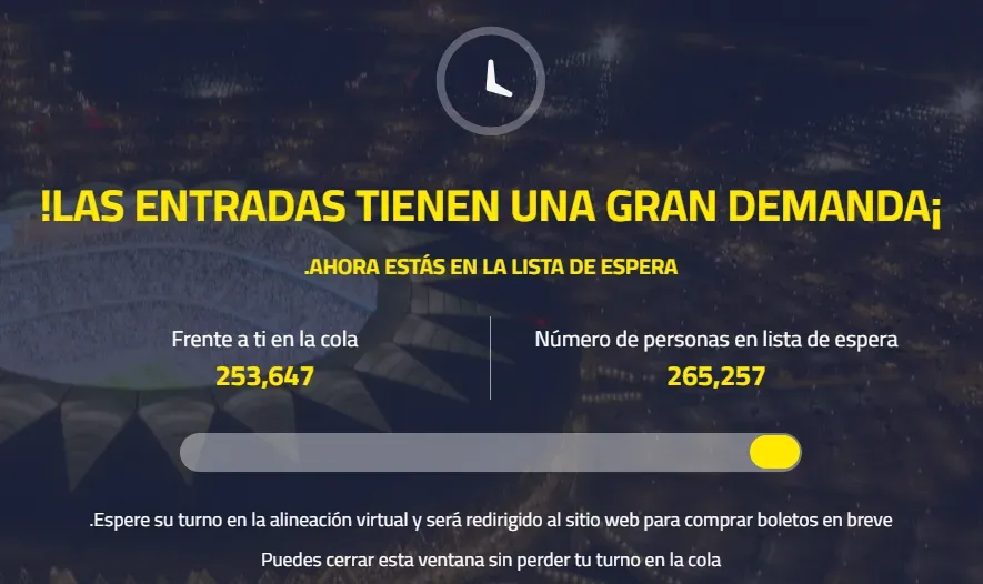 La gran demanda de las entradas para la Copa Mundial de Clubes 2023. FIFA.com