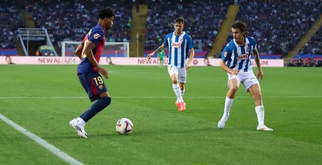 Lamine Yamal en el partido de este domingo 3 de noviembre vs. Espanyol.