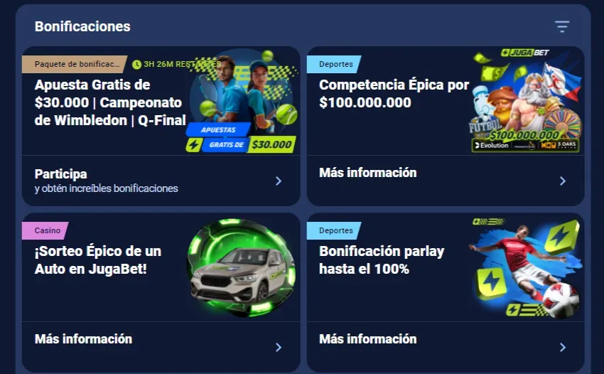 jugabet ofertas