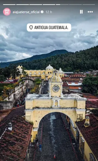 Alajualense llegó a Guatemala.