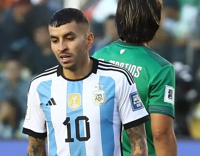 Correa usó la 10 contra Bolivia, su último partido con Argentina. (Foto: Getty Images)