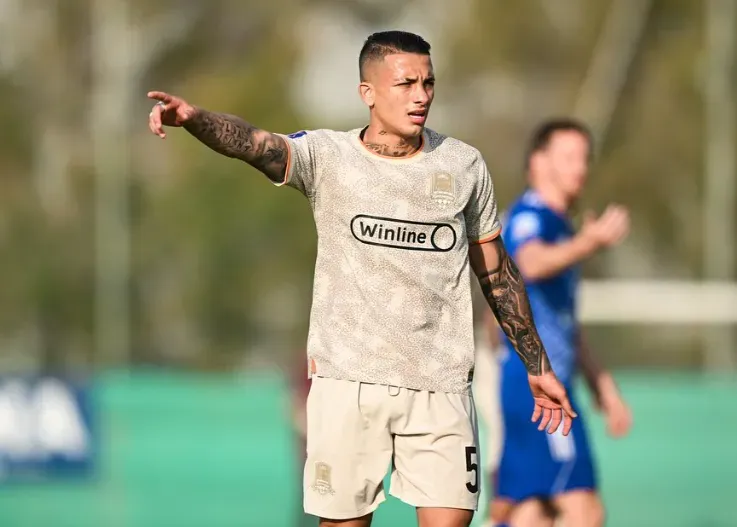 Kevin Castaño en Krasnodar. (Foto: @fckrasnodar).