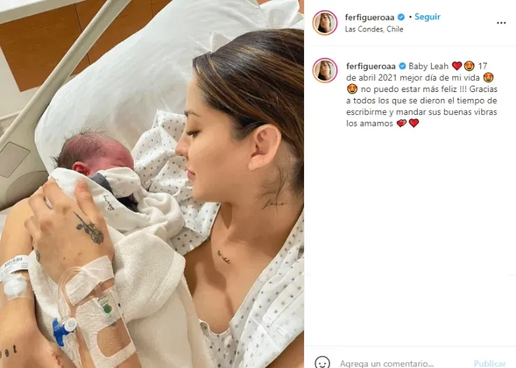 Fer Figueroa en Instagram