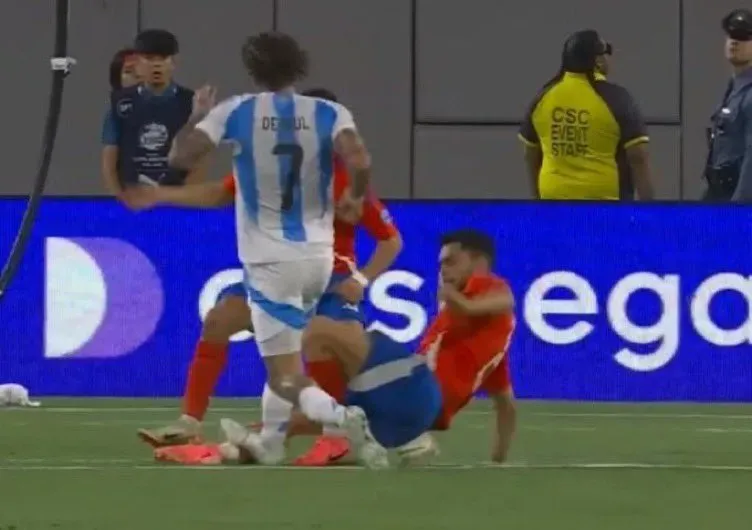 Argentina vs. Chile en Copa América.