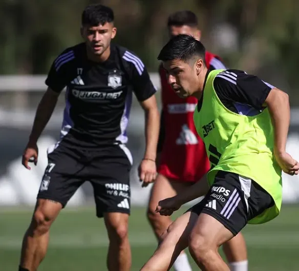 Tomás Alarcón ya entrena en Colo Colo | Foto: Colo Colo