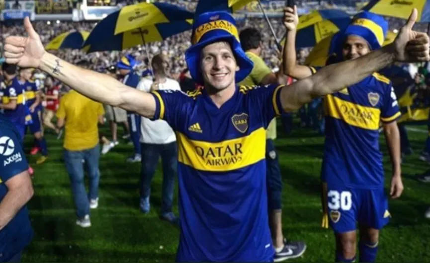 Soldano llegó en 2019 y fue campeón en el primer torneo que jugó con Boca. (Instagram)