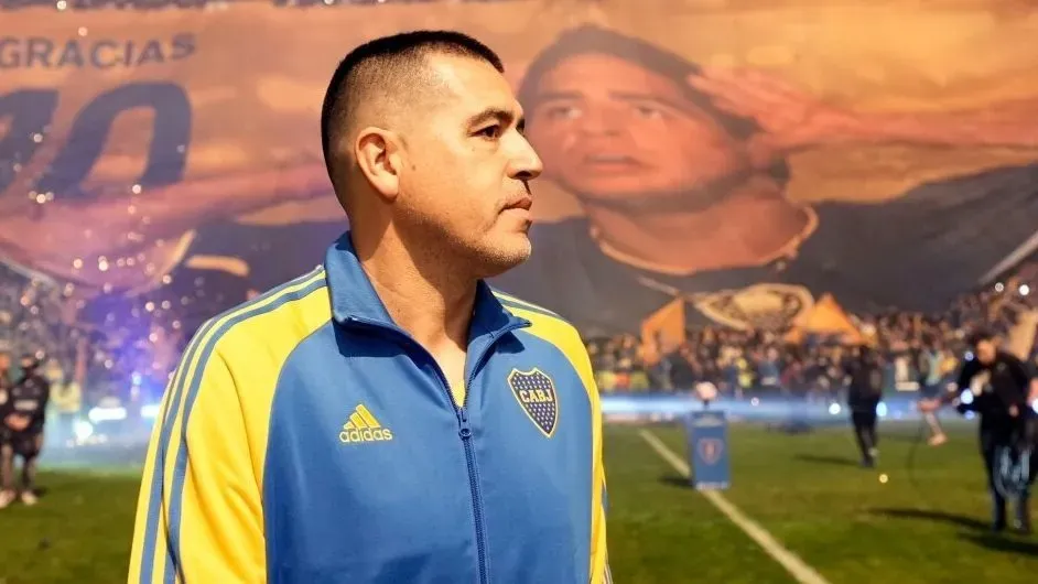 Riquelme es el presidente de Boca.