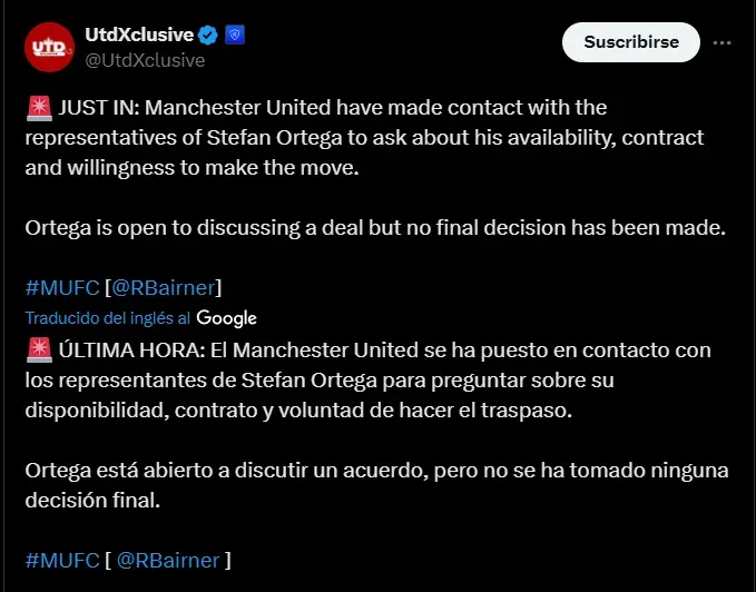 Fuente: @UtdXclusive