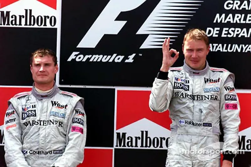 Hakkinen ganó en Barcelona 2000, pero Coulthard fue el verdadero héroe.