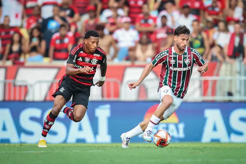 Fluminense e Flamengo empataram sem gols no primeiro duelo deste ano. Foto: Marcelo Gonçalves/Fluminense FC