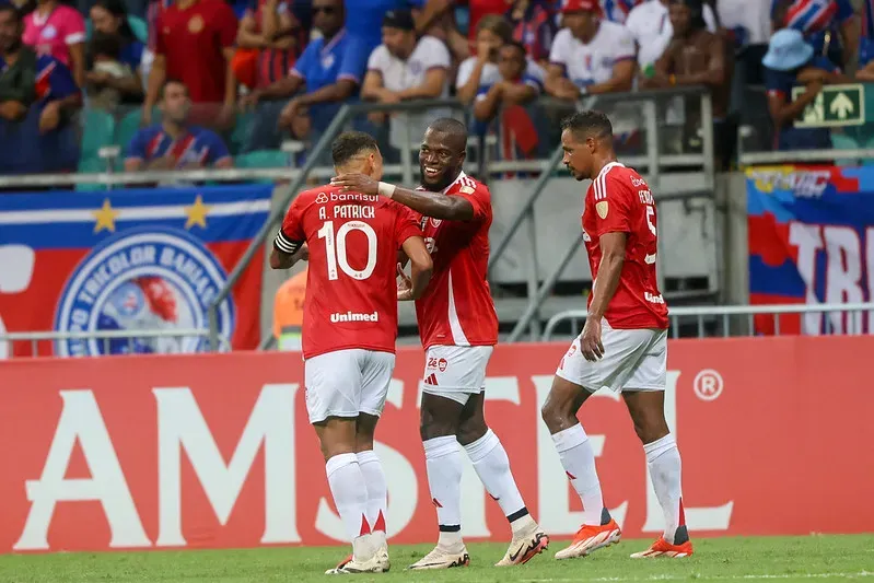 Enner Valencia empatou a partida. Foto: Ricardo Duarte/Internacional