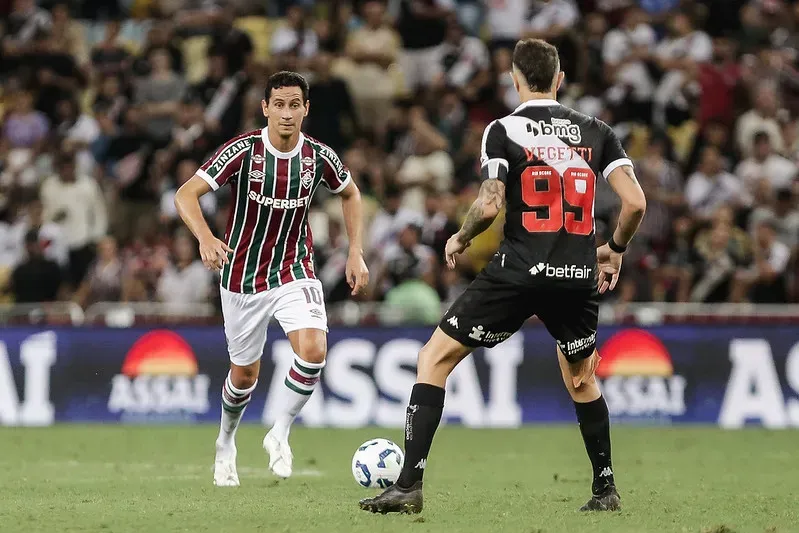 Ganso entrou no 2º tempo do clássico. Foto: Lucas Merçon/Fluminense FC