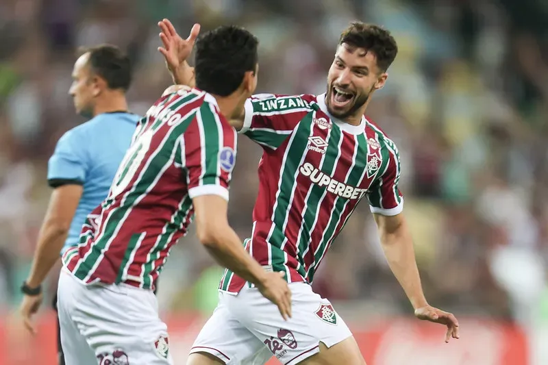 Martinelli abriu o placar para o Fluminense. Foto: Lucas Merçon/Fluminense FC