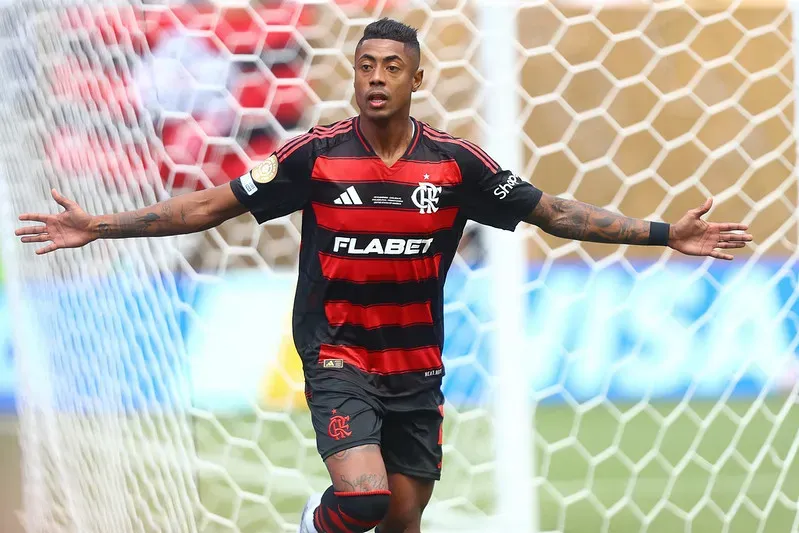 Bruno Henrique marcou contra o Chelsea, pelo Mundial de Clubes. Foto: Gilvan de Souza/Flamengo