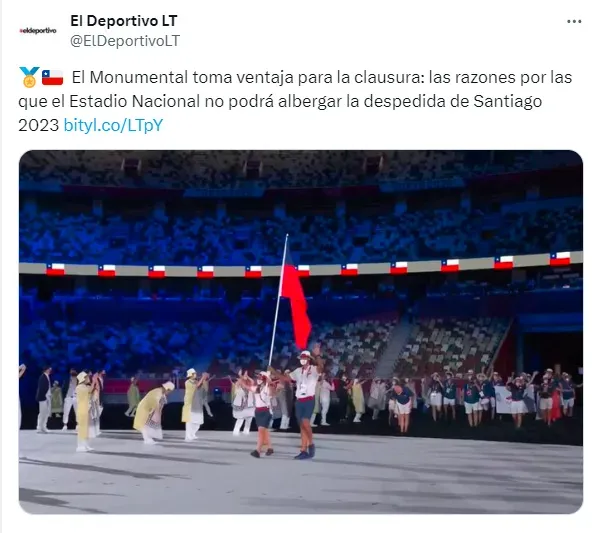 La información sobre la Clausura de Santiago 2023 (@ElDeportivoLT)