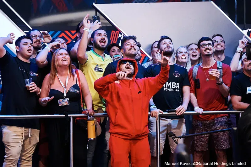 Torcida brasileira não deu descanso no EPT Barcelona