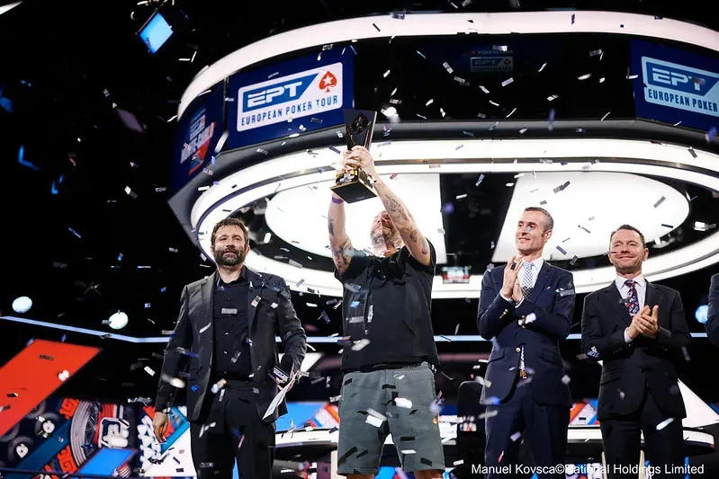 Derk van Luijk levantou o troféu no EPT Monte Carlo