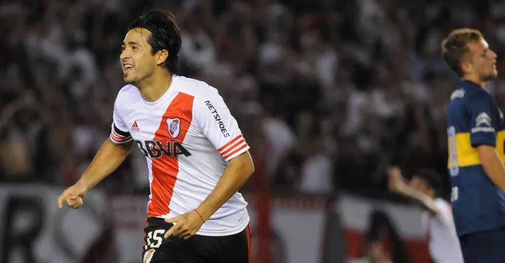 En 2014, el último Superclásico en la Sudamericana. (Foto: River)