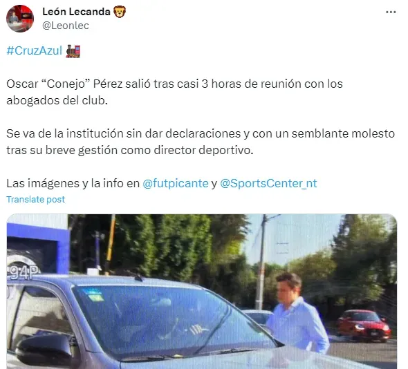 Información de León Lecanda sobre el Conejo Pérez