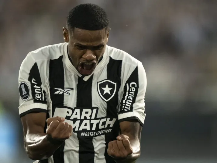 Júnior Santos comemora retorno ao time do Botafogo: "Pronto para ajudar"