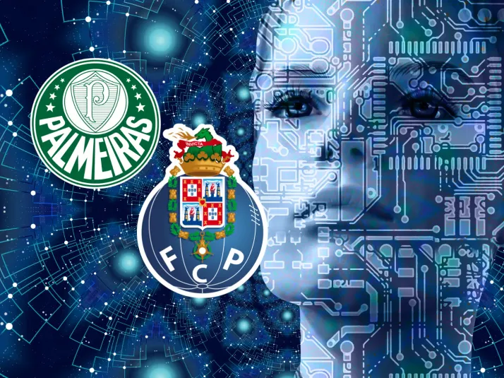 Palmeiras x Porto tem previsão quente da inteligência artificial