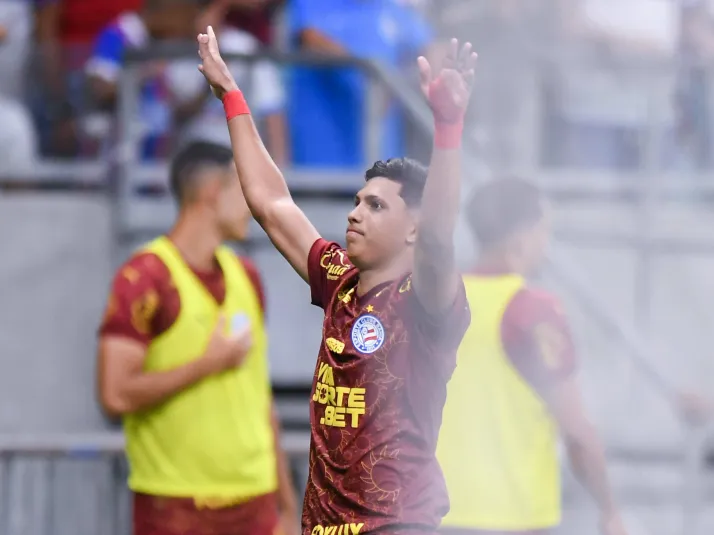 Erick Pulga, Luciano Juba e Ramos Mingo, do Bahia, aparecem em seleta lista em 2025