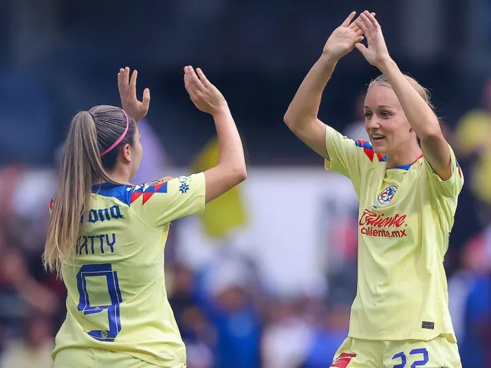 América Femenil aplasta a Santos con Hat-Trick de Katty Killer