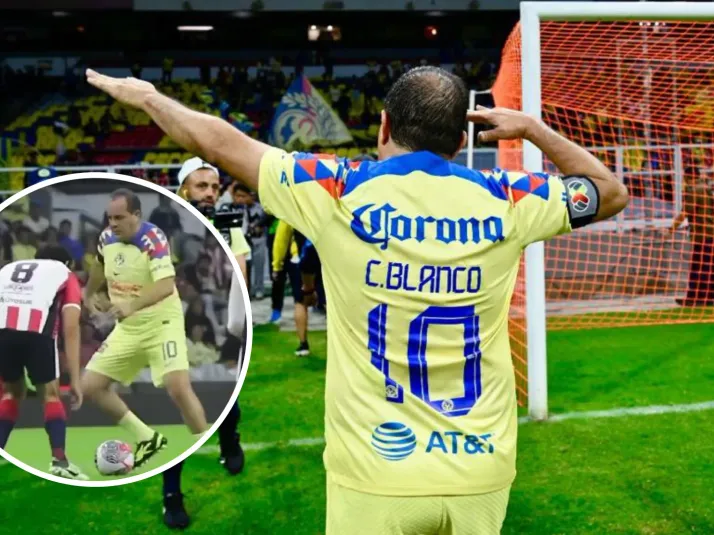 Así fue el regreso de Cuauhtémoc Blanco al Estadio Azteca para el Juego de Leyendas